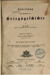 book Anleitung zum Studium der Kriegsgeschichte