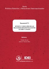 book Setenta y cinco años de las relaciones diplomáticas entre el Perú y Canadá