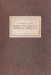 book Manual de electrotehnica generala