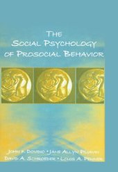 book The Social Psychology of Prosocial Behavior