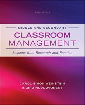 book Middle and Secondary Classroom Management: Lessons from Research and Practice