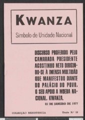 book Kwanza: Símbolo de Unidade Nacional