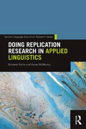 book Doing replication research in applied linguistics