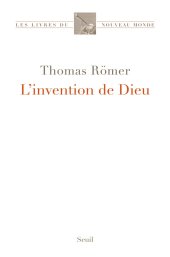 book L’invention de Dieu