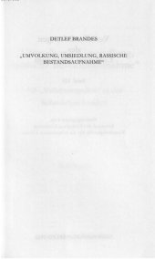 book "Umvolkung, Umsiedlung, rassische Bestandsaufnahme" : NS-"Volkstumspolitik" in den böhmischen Ländern