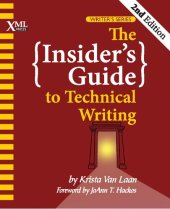 book the INSIDER'S GUIDE TO TECHNICAL WRITING.