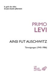 book Ainsi fut Auschwitz