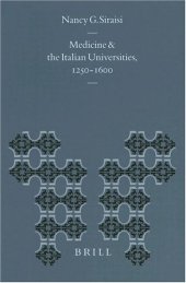 book Medicine and the Italian Universities, 1250-1600