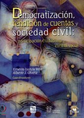 book Democratización, rendición de cuentas y sociedad civil : participación ciudadana y control social