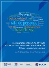 book Lecciones sobre el delito de trata de personas y otras formas de explotación. Dirigido a juezas y jueces penales