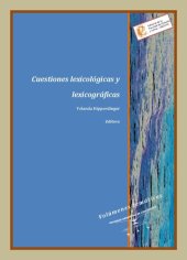 book Cuestiones lexicológicas y lexicográficas