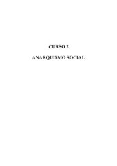 book Curso 2. Anarquismo social