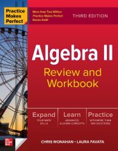 book PRACTICE MAKES PERFECT ALGEBRA II review and workbook.