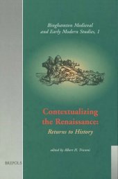 book Contextualizing the Renaissance: Returns to History. Selected Proceedings from the 28th Annual CEMERS Conference