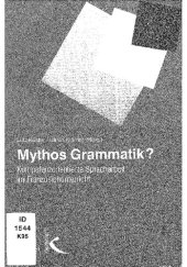 book Mythos Grammatik? Kompetenzorientierte Spracharbeit im Französischunterricht