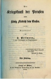 book Die Kriegskunst der Preußen unter König Friedrich dem Großen