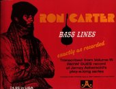 book Ron Carter. Bass Lines