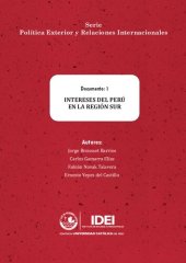 book Intereses del Perú en la Región Sur