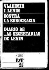 book Contra la burocracia / Diario de las secretarias de Lenin