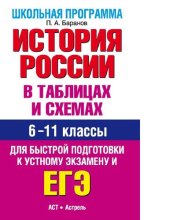 book История России в таблицах и схемах. 6-11 классы [Электронный ресурс] : справочные материалы : [для быстрой подготовки к устному экзамену и ЕГЭ]