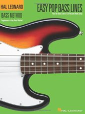 book Easy Pop Bass Lines: Supplemental Songbook to Book 1 of the Hal Leonard Bass Method