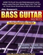 book Insider's Guide To Chord Mastery