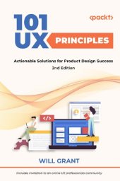 book 101 UX PRINCIPLES - actionable solutions for product design success.