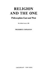 book Religion and the One: Philosophies East and West