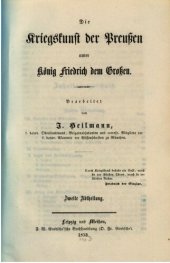 book Die Kriegskunst der Preußen unter König Friedrich dem Großen