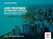 book ¿Qué proponen los partidos políticos para Lima Metropolitana y cuáles son los desafíos de la próxima gestión?