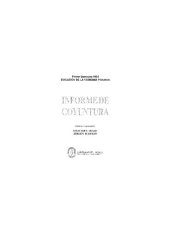 book Evolución de la economía peruana. Primer semestre 1994