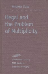 book Hegel and the Problem of Multiplicity