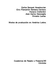 book Modos de producción en América Latina