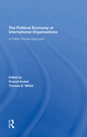 book The Political Economy of International Organizations: A Public Choice Approach