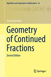 book Geometry of Continued Fractions