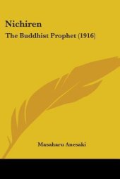 book Nichiren: The Buddhist Prophet