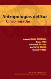 book Antropologías del sur. Cinco miradas