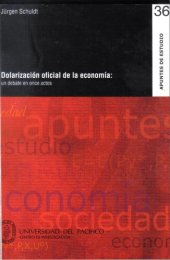 book Dolarización oficial de la economía: un debate en once actos