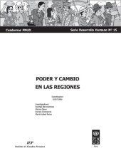 book Poder y Cambio en las Regiones (Perú)