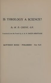 book Is Theology a Science?