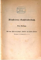 book L. Brades illustriertes Buchbinderbuch