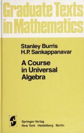 book A Course in Universal Algebra