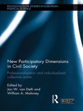 book New Participatory Dimensions in Civil Society: Professionalization and Individualized Collective Action