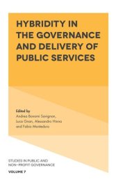 book Hybridity in the Governance and Delivery of Public Services