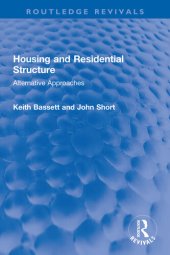 book Housing and Residential Structure: Alternative Approaches