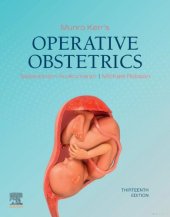 book Munro Kerr's Operative Obstetrics, 13th Edition