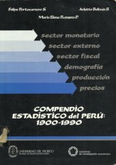 book Compendio estadístico del Perú: 1900-1990