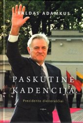 book Paskutinė kadencija