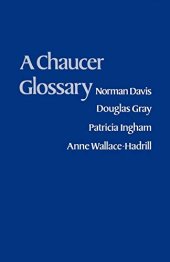 book A Chaucer Glossary