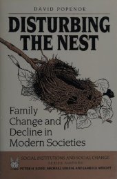 book Disturbing Nest - Family Change and Decline in Modern Societies